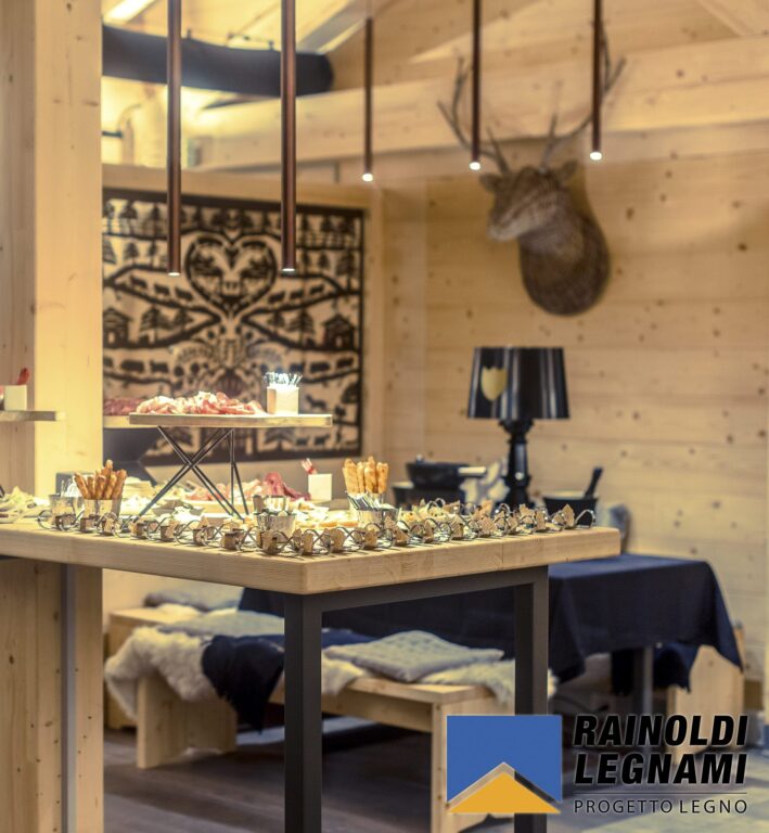 chalet svizzero in legno per albergo a Losanna