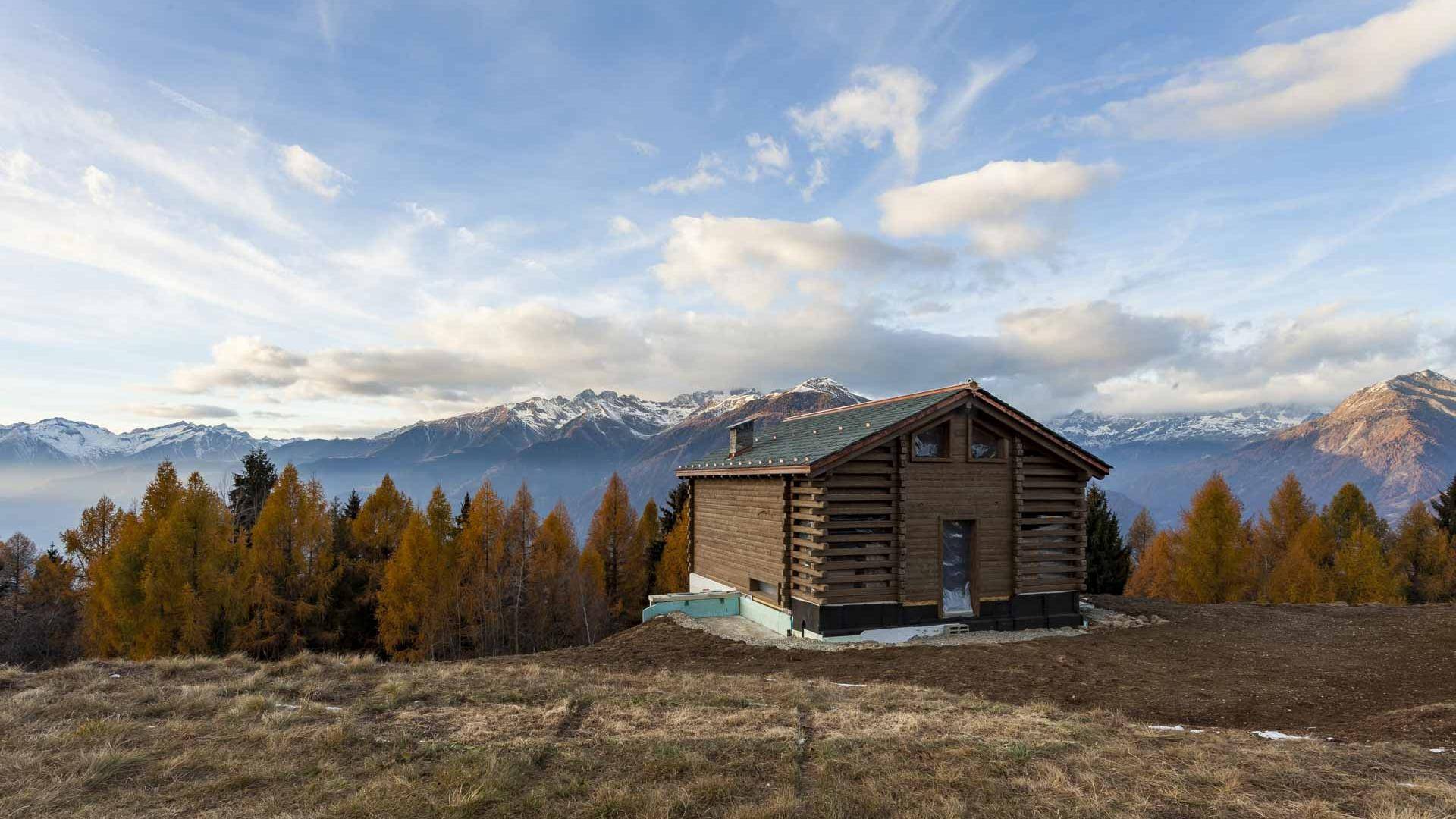 Coperture e case in legno in Valtellina